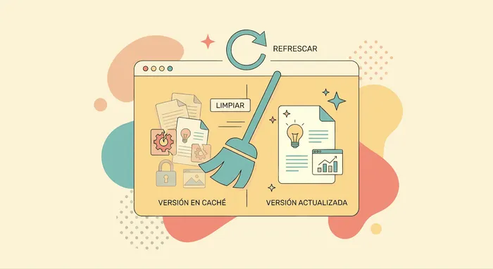 Cómo limpiar la caché del navegador para ver tu sitio web actualizado (guía 2026)