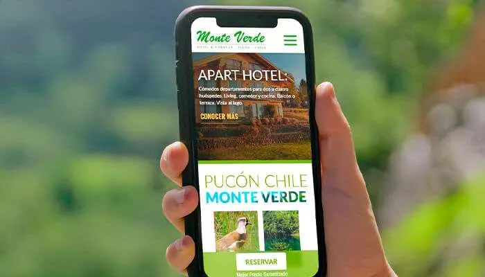 Sitio web corporativo para el Circuito turístico Monte Verde Pilauco