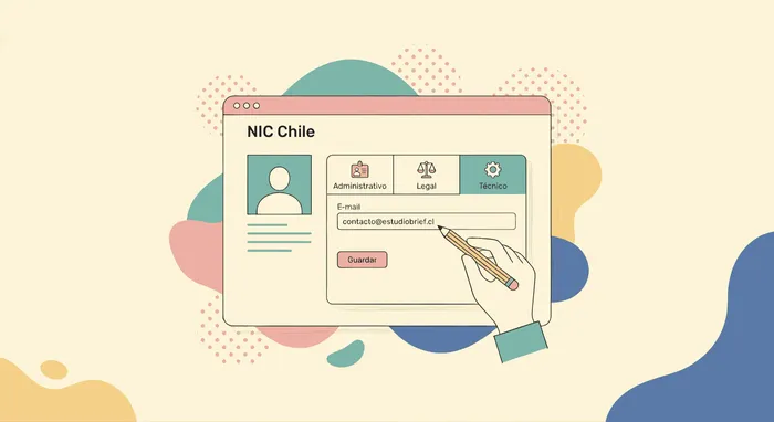 Cómo invitar a Estudio Brief como Contacto Técnico en NIC.cl (paso a paso 2026)