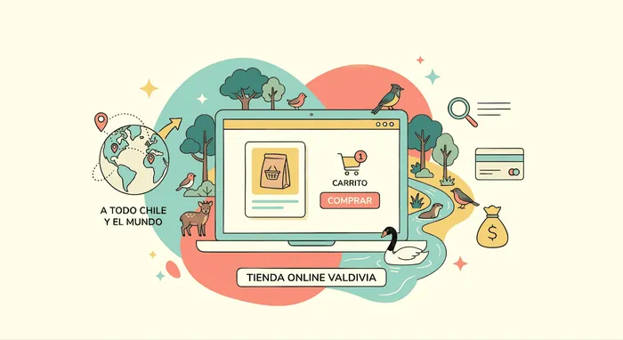 Tienda online en Valdivia 2026: cómo vender al sur, a Chile y al mundo